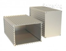 Přístrojová krabička, europouzdro se žebrováním EKG2, 130044, 168 x 110 x 79 mm