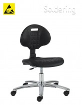 Clean room ESD pracovní židle Pu-Soft C–TL1811AP