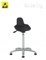 Clean room ESD pracovní židle Sit-stand Pu-Soft C–TL153HAP