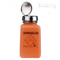 ESD dávkovací lahvička One-Touch durAstatic®, oranžová, nápis 