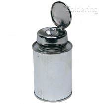 ESD dávkovací lahvička One-Touch, stříbrná, kovová, 120ml, 35335