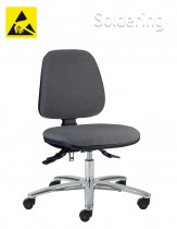 ESD pracovní židle Standard, PC, ESD2, A-VL1013AS antracitová