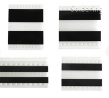 ESD SMT dvojitá spojovací páska, 24 mm, černá, 250 ks/krabice