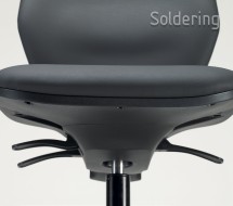 ESD pracovní židle Professional, ASX, ESD2, A-EX1663HAS