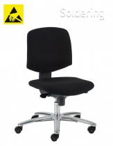 ESD pracovní židle Professional, SS, ESD2, A-MD1115AS