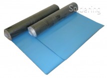 Dvouvrstvá pryžová ESD podložka na stůl NC-0914, 1,2x10m, 2mm, modrá
