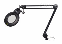 ESD / antistatická stolní lupa s osvětlením LED L4027, 3 dioptrie, 125mm
