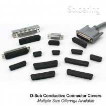 ESD kryty na konektory D-SUB 25P, M5501/32A-25P, 1000ks/bal, 35782