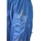ESD košile s manžetami a límcem, modrá, velikost L, 221422