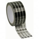 DESCO Europe - ESD lepicí páska Wescorp™, průhledná, se symboly, celulózová, 55mmx66m, 71160