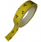  - ESD páska s logem NTD-730P, 25 mm, žlutá