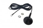 OEM PR - Uzemňovací kabel StaticTec, 1,8m, 10mm/5mm očko, 1MOhm, černý