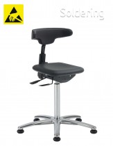 ESD pracovní židle Pu-Soft Touch, AS2, A-WG1872HAP
