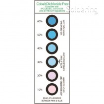 Indikátor vlhkosti 6 hodnot, 10-60%, Cobalt Dichloride Free, 200ks, 204503