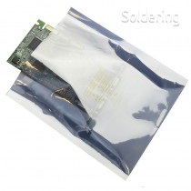 ESD stínicí sáček s vnějším pokovením, 150x255mm, bez zipu, 100ks, 202120