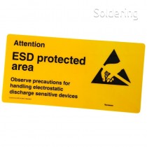 Výstražný štítek EPA, lepicí, 100x50mm, 229125