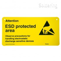 Výstražný štítek EPA, pevný, 300x150mm, 229135