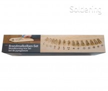 Vypalovací sada, 30W, 14 nástavců