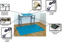 ESD / antistatické montážní pracoviště MAP 1 MaaB Technology - jednotlivé komponenty