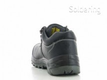 ESD kožené pracovní boty, černé, unisex, S3, velikost 44