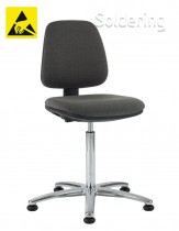 ESD pracovní židle Standard, PC, ESD2, A-VL1461HAS antracitová