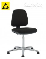 ESD pracovní židle Standard, PC, ESD2, A-VL1461HAS černá