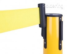 ESD pásová bariéra, 50mmx3m, s textem "ESD PROTECTED AREA""