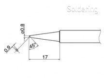 Pájecí hrot HAKKO T34-C08