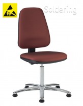 ESD pracovní židle Standard, PC, ESD5, A-VL1661HAS, červená