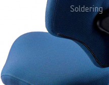 ESD pracovní židle NUVOLETTA, AS3, ESD5, A-NT2473HAS