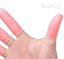ESD prstové návleky, růžové, 1000 ks/bal