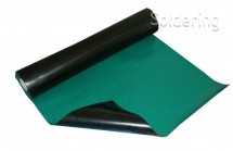 Dvouvrstvá pryžová ESD podložka na stůl NC-0914, 0,8x10m, 2mm, zelená