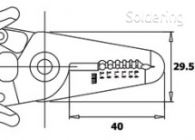 Odizolovací kleště CCS 10 NB D, ESD