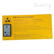 Tester ESD zápěstních náramků, s nástěnnou deskou, 222563