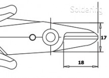 Střihací kleště / nůžky CSP 30/5 D, ESD