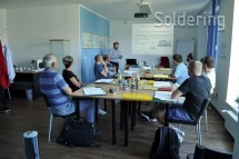 Školicí místnost.