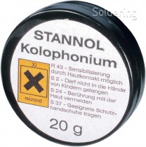 STANNOL - Kolofonium - Čistá kalafuna, 20g