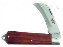 Elektrikářský nůž s dřevěnou rukojetí, 120mm