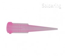 Dávkovací hrot plastový, růžový, 0,64mm, kalibr 20G