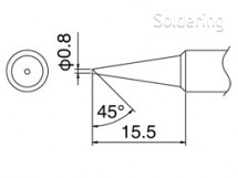 Pájecí hrot T18-C08