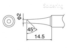 Pájecí hrot T18-C2