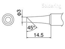 Pájecí hot T18-C3