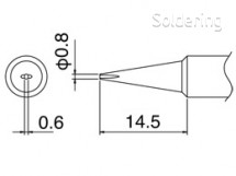 Pájecí hrot T18-D08