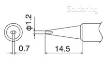 Pájecí hrot T18-D12