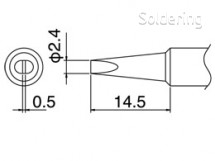 Pájecí hrot T18-D24