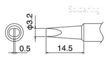 Pájecí hrot T18-D32