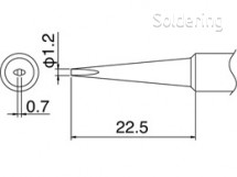 Pájecí hrot T18-DL12