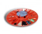 Iteco Trading S.r.l. - Náhradní talíř do karuselů, oranžový, 450mm, neESD