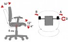 Mechanismus MT (Multiblock) - naklápění židle s několika aretačními polohami