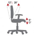 Mechanismus AS3 (A-SYNCHRON 3) - nezávislé nastavení sedadla a sklonu opěradla